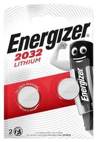 Bateria guzikowa, CR2032, 2 szt. w opakowaniu, ENERGIZER